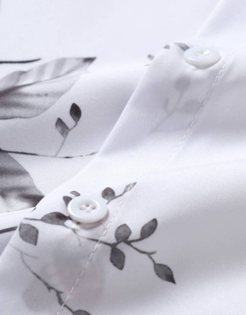 Men's Solid Satin Stylish Casual Shirt
