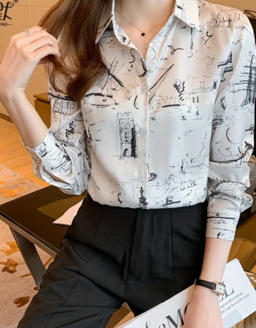Men's Solid Satin Stylish Casual Shirt