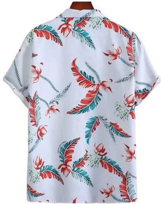 Men's Solid Satin Stylish Casual Shirt