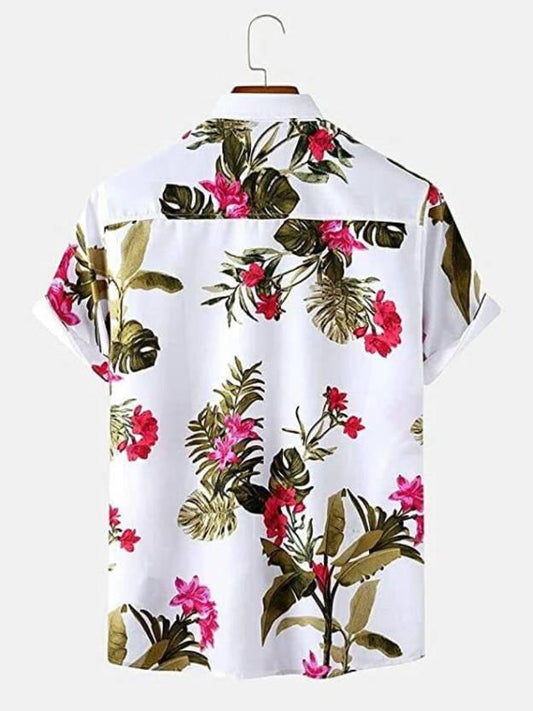 Men's Solid Satin Stylish Casual Shirt