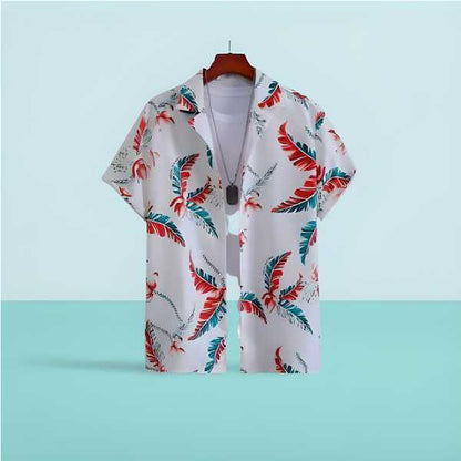 Men's Solid Satin Stylish Casual Shirt