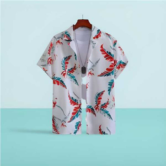 Men's Solid Satin Stylish Casual Shirt
