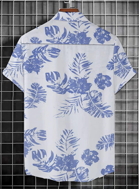 Men's Solid Satin Stylish Casual Shirt