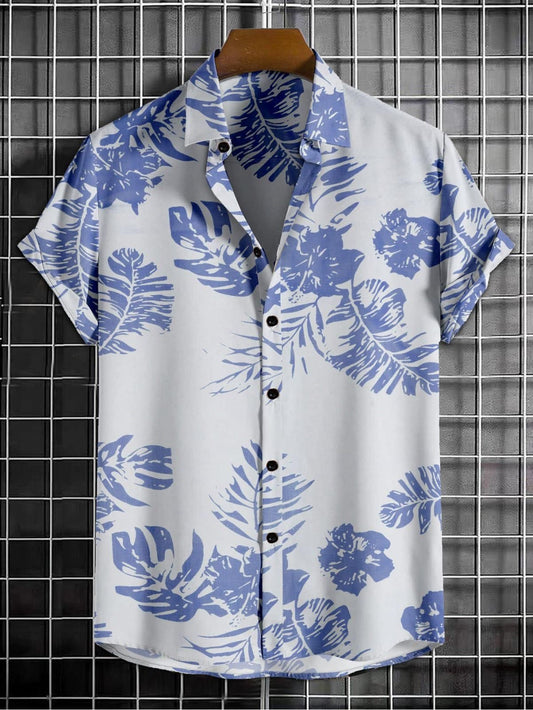 Men's Solid Satin Stylish Casual Shirt