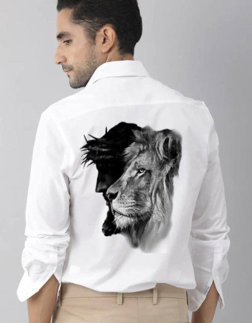 Men's Solid Satin Stylish Casual Shirt