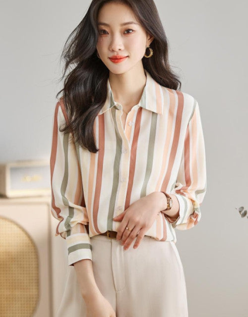 Men's Solid Satin Stylish Casual Shirt
