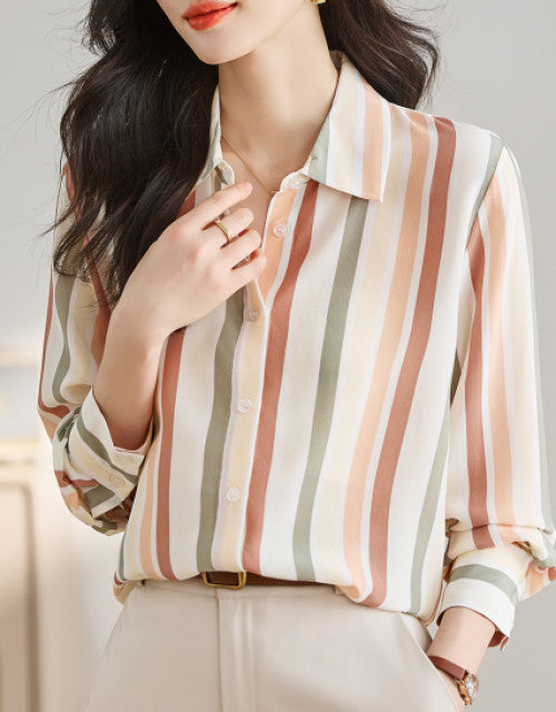 Men's Solid Satin Stylish Casual Shirt