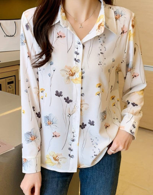 Men's Solid Satin Stylish Casual Shirt