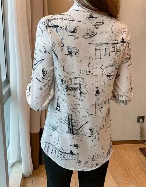 Men's Solid Satin Stylish Casual Shirt
